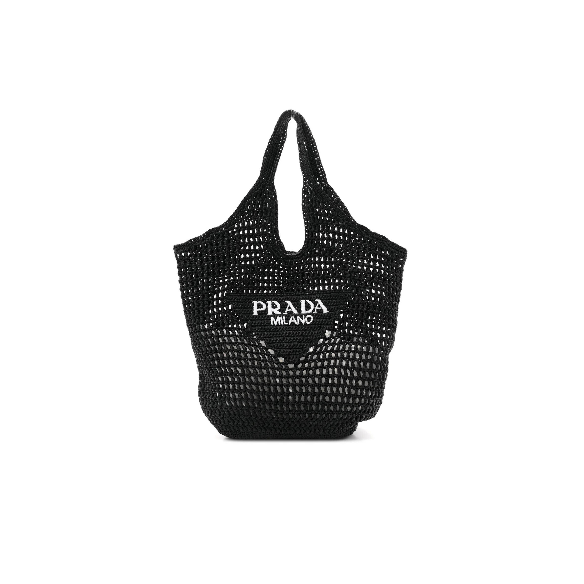 PRADA RAFFIA LOGO TOTE BAG 1BG424 (53*40cm)